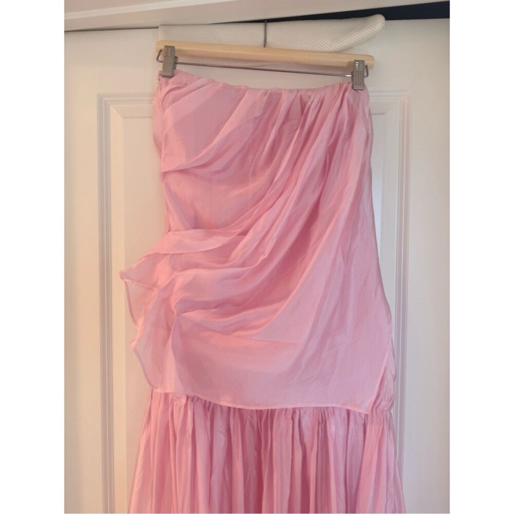 Revolve The Garment Gillian gown Strapless Pink Maxi Dress, US4/UK8 - Picture 9 of 14